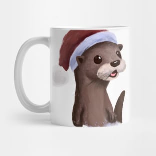 Cute Otter Drawing Mug